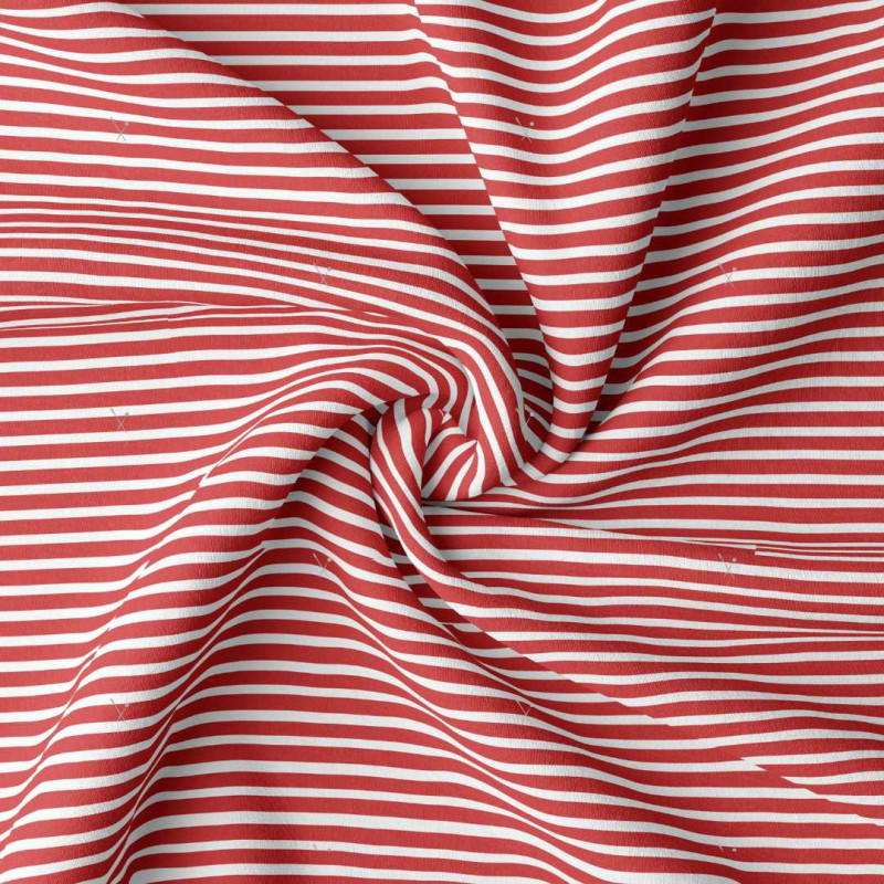 Striped Jersey AIGUEMARINE Red / White